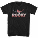 Rocky-Classic Rock-Black Adult S/S Tshirt - Coastline Mall