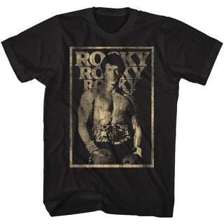 Rocky-Winning-Black Adult S/S Tshirt - Coastline Mall