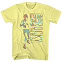 Rocky-Italy Man-Yellow Heather Adult S/S Tshirt - Coastline Mall
