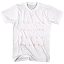 Rocky-Words-White Adult S/S Tshirt - Coastline Mall