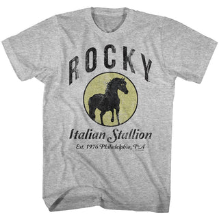 Rocky-Established 1967-Gray Heather Adult S/S Tshirt - Coastline Mall