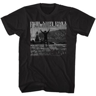 Rocky-Philadelphia-Black Adult S/S Tshirt - Coastline Mall