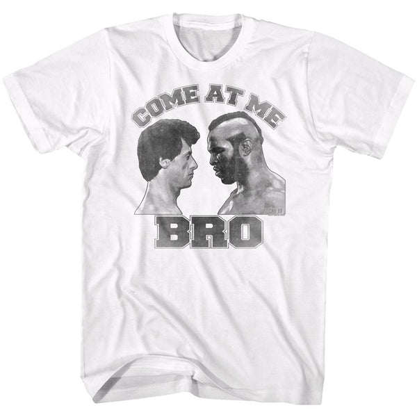 Rocky-Come At Me-White Adult S/S Tshirt - Coastline Mall
