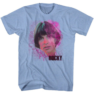 Rocky-Adrian-Light Blue Heather Adult S/S Tshirt - Coastline Mall