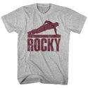 Rocky-Pushup-Gray Heather Adult S/S Tshirt - Coastline Mall