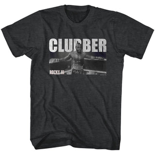 Rocky-Clubber-Black Heather Adult S/S Tshirt - Coastline Mall