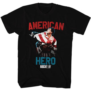Rocky-Hero-Black Adult S/S Tshirt - Coastline Mall