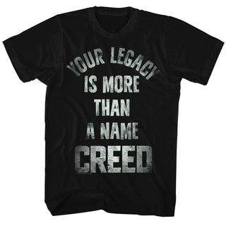 Rocky-Tagline-Black Adult S/S Tshirt - Coastline Mall
