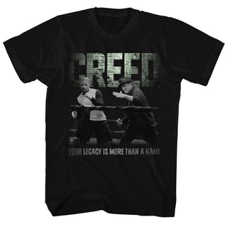 Rocky-Embrace The Legacy-Black Adult S/S Tshirt - Coastline Mall
