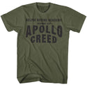 Rocky-Apollo Home-Military Green Adult S/S Tshirt - Coastline Mall