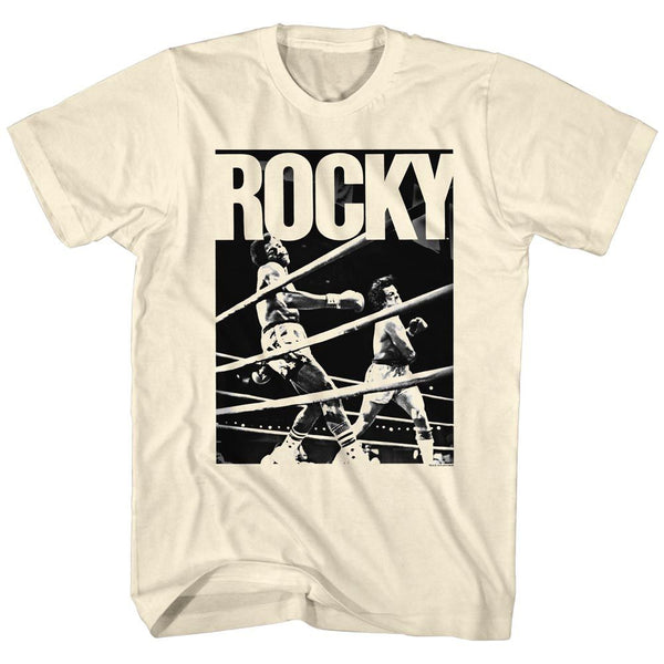 Rocky-Knockout-Natural Adult S/S Tshirt - Coastline Mall