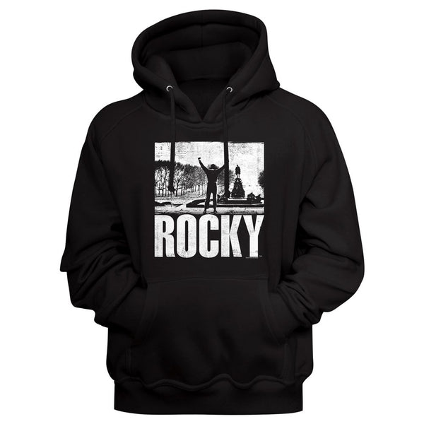 Rocky - ROCKY B. | Black L/S Pullover Adult Hoodie - Coastline Mall