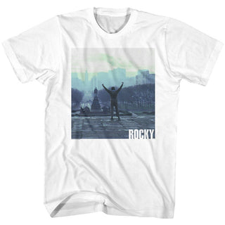 Rocky-Rocky Live-White Adult S/S Tshirt - Coastline Mall