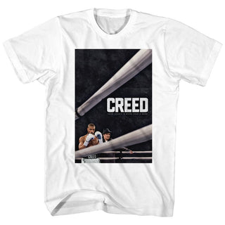 Rocky-Creed Poster-White Adult S/S Tshirt - Coastline Mall