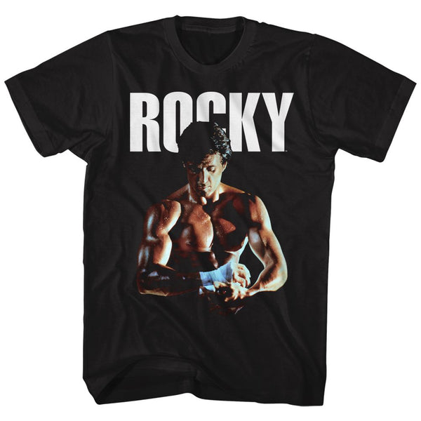 Rocky-Fist Tape-Black Adult S/S Tshirt - Coastline Mall