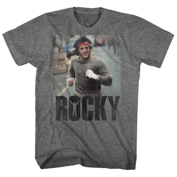 Rocky-Run Rocky-Graphite Heather Adult S/S Tshirt - Coastline Mall