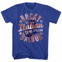 Rocky-Italian Stallion-Royal Adult S/S Tshirt - Coastline Mall