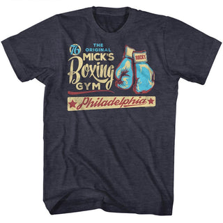 Rocky-Just Beat It-Navy Heather Adult S/S Tshirt - Coastline Mall