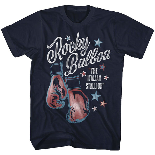 Rocky-RB Stallion-Navy Adult S/S Tshirt - Coastline Mall