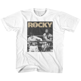 Rocky-Rocky One-White Toddler-Youth S/S Tshirt - Coastline Mall