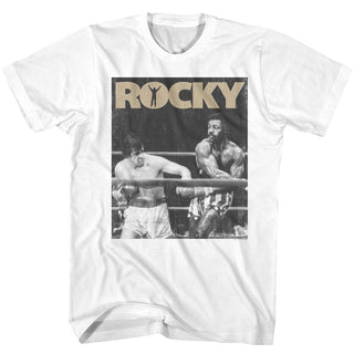 Rocky-Rocky One-White Adult S/S Tshirt - Coastline Mall