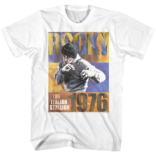 Rocky-Rocky-White Adult S/S Tshirt - Coastline Mall