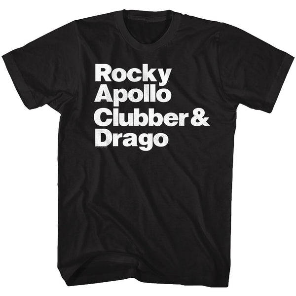 Rocky-Gang gang-Black Adult S/S Tshirt - Coastline Mall