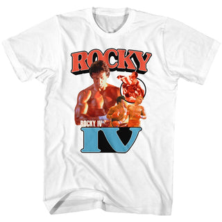 Rocky-Orangey-White Adult S/S Tshirt - Coastline Mall