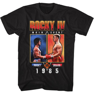 Rocky-Mainevent-Black Adult S/S Tshirt - Coastline Mall