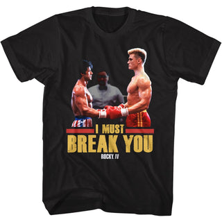 Rocky-Mustbreak-Black Adult S/S Tshirt - Coastline Mall