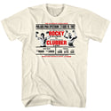 Rocky-Rocky Vs. Clubber-Natural Adult S/S Tshirt - Coastline Mall