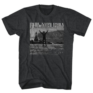 Rocky-Philadelphia-Black Heather Adult S/S Tshirt - Coastline Mall