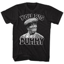 Redd Foxx-Big Dummy-Black Adult S/S Tshirt - Coastline Mall