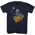 Redd Foxx-Comn To Ya Honey-Navy Adult S/S Tshirt - Coastline Mall