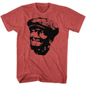 Redd Foxx-Revolution-Cherry Heather Adult S/S Tshirt - Coastline Mall