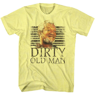 Redd Foxx-Dirty-Yellow Adult S/S Tshirt - Coastline Mall