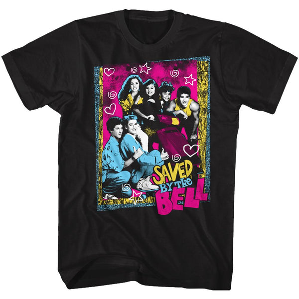 Saved By The Bell-Cmytacky-Black Adult S/S Tshirt - Coastline Mall