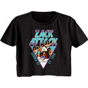 Saved By The Bell-Summer Tour 93-Black Ladies S/S Festival Cali Crop - Coastline Mall