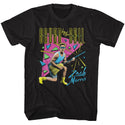 Saved By The Bell-Zack Splosion-Black Adult S/S Tshirt - Coastline Mall
