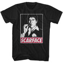 Scarface-Obey Tony-Black Adult S/S Tshirt - Coastline Mall