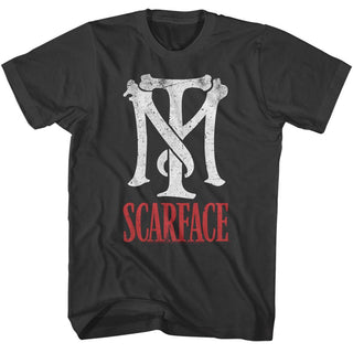 Scarface-TM Scarface-Smoke Adult S/S Tshirt - Coastline Mall