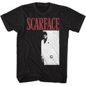 Scarface-Meng-Black Adult S/S Tshirt - Coastline Mall