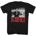 Scarface-Shootah-Black Adult S/S Tshirt - Coastline Mall