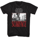 Scarface-American Dream Quote-Black Adult S/S Tshirt - Coastline Mall