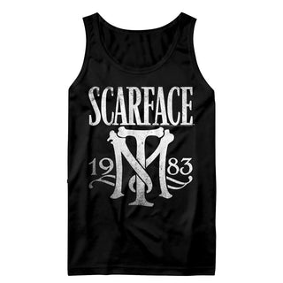 Scarface-Symbol-Black Adult Tank - Coastline Mall