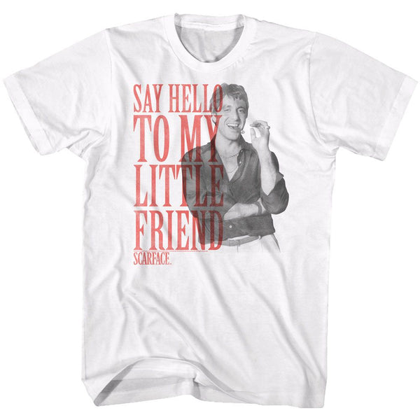 Scarface-Innuendo-White Adult S/S Tshirt - Coastline Mall