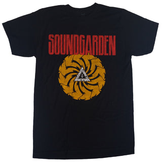 Soundgarden - Bad Motor Finger Logo Black Short Sleeve Adult 100% cotton T-Shirt tee - Coastline Mall