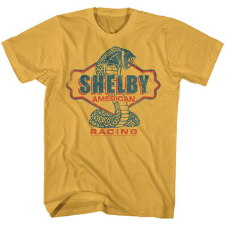Carroll Shelby-Old Sign Style-Ginger Adult S/S Tshirt - Coastline Mall