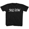 Skid Row-Whitish Logo-Black Toddler-Youth S/S Tshirt - Coastline Mall