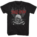 Skid Row-Skull & Wings-Black Adult S/S Tshirt - Coastline Mall